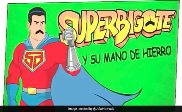 Venezuela's Mustachioed Superhero Is 'At War With Imperialism'