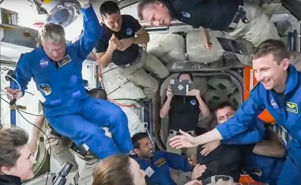 SpaceX Dragon Crew Safely Reaches Internatio<em></em>nal Space Station
