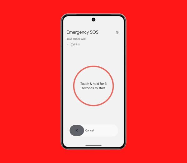 This "Hold &amp; Touch ring should reduce or even eliminate accidental emergency calls from Android pho<em></em>nes - First respo<em></em>nders throughout the world will be happy with this change Google made to Android
