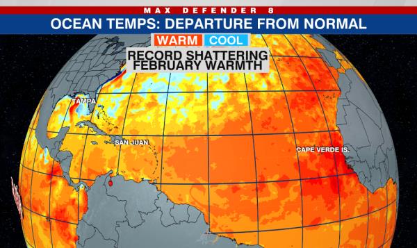 暑期?创纪录未知的海洋变暖是否预示着飓风季节的活跃?