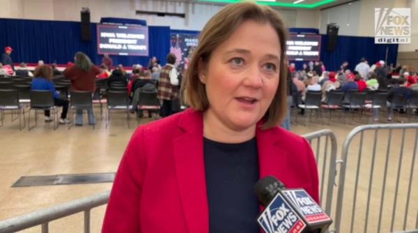 Iowa Attorney General Brenna Bird, who's endorsed Do<em></em>nald Trump, says the o<em></em>nly poll that matters is the one on caucus night.