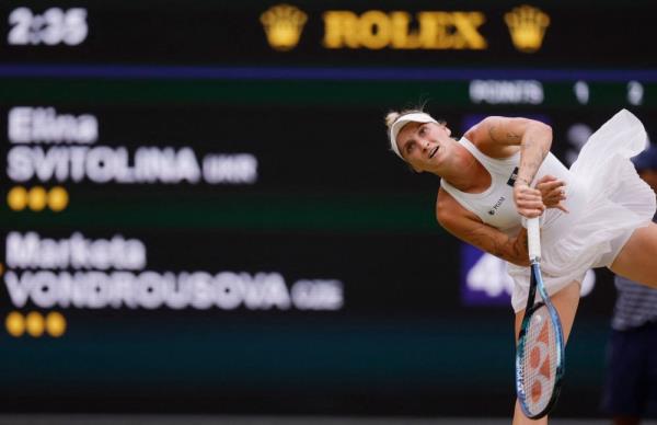 Vo<em></em>ndrousova ends Svitolina’s run to reach Wimbledon final